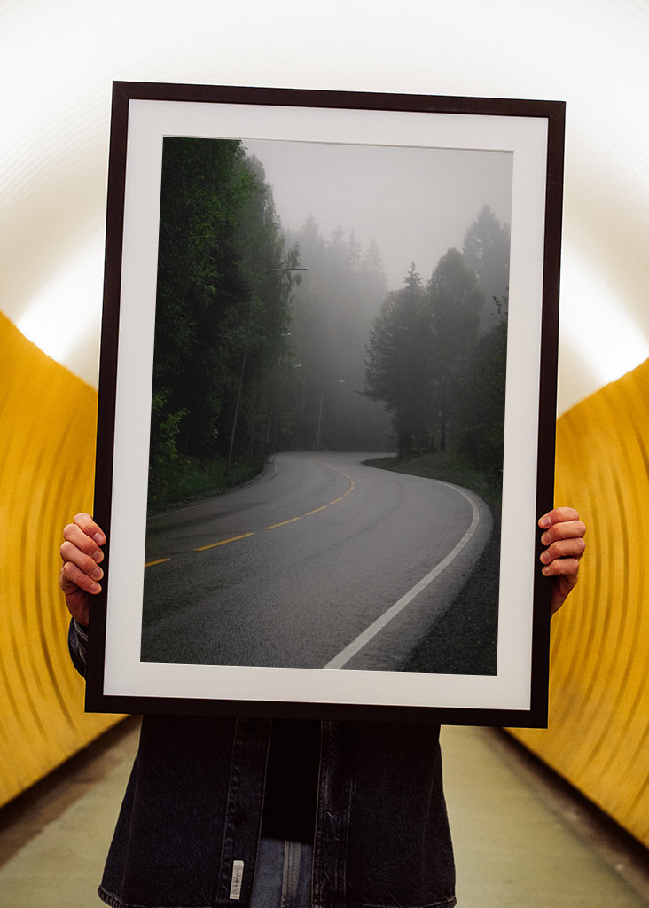 Opuštění norské silnice