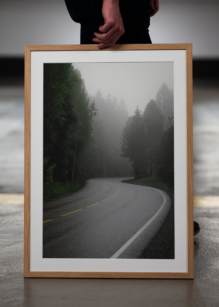 Opuštění norské silnice