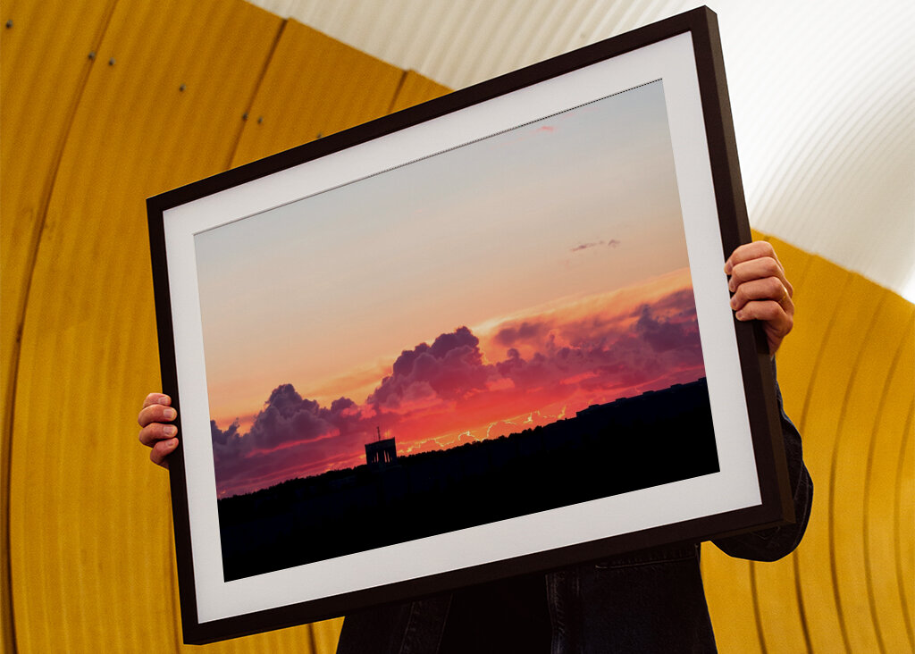 Tegenlicht in Hisingen