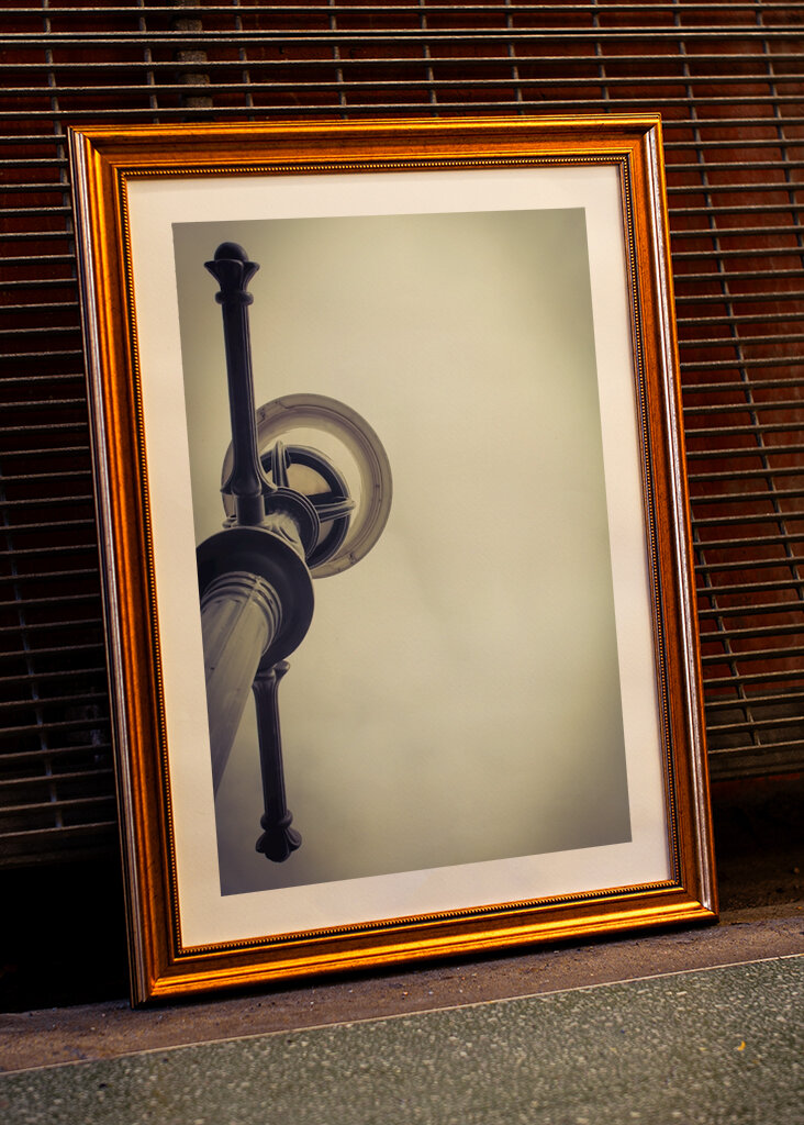 Alte Straßenlaterne