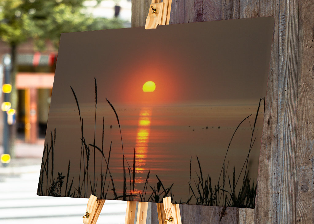 Sunrise over the sea