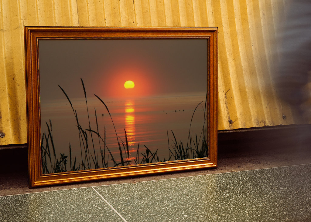 Sunrise over the sea