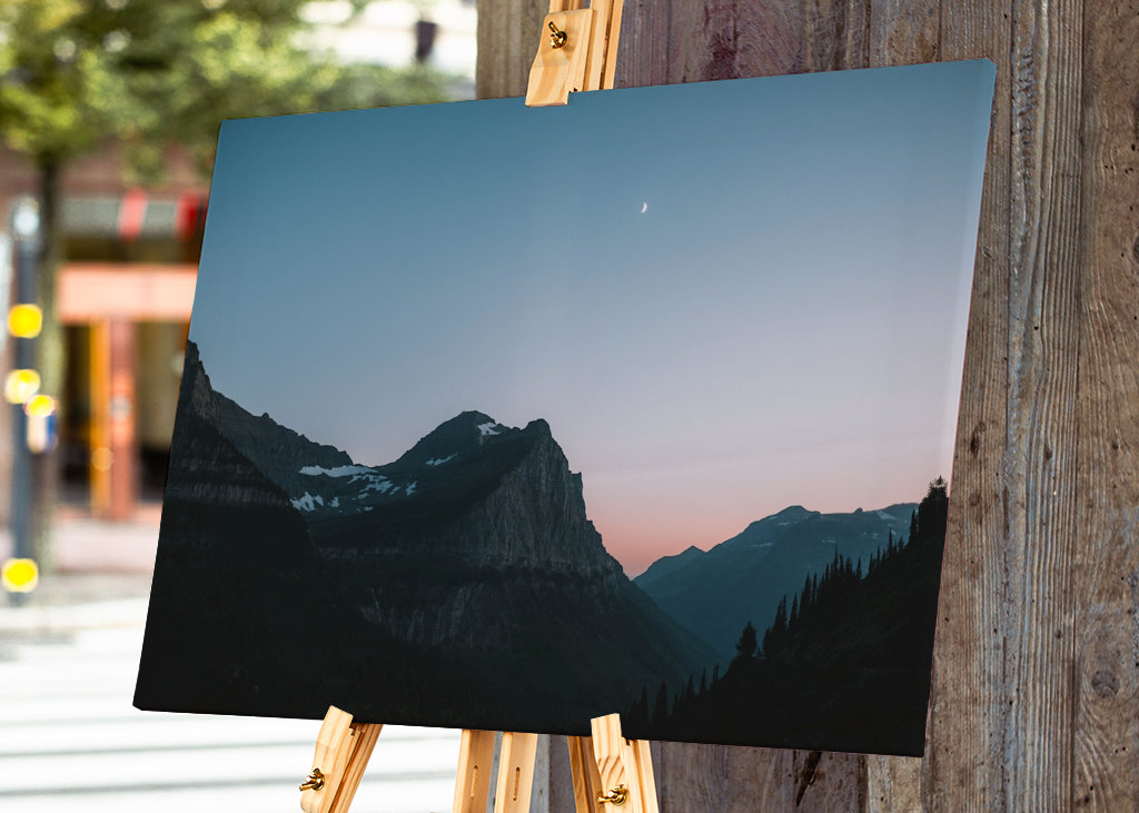 Sunset in Glacier, Montana