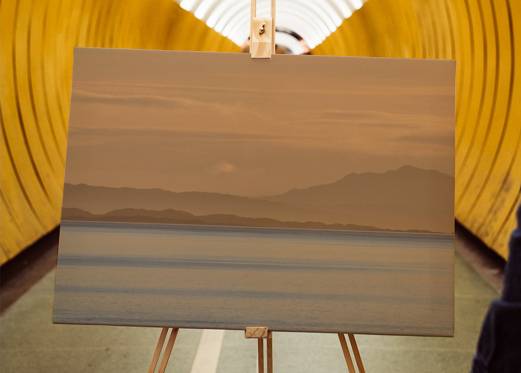 Goldener Sonnenuntergang