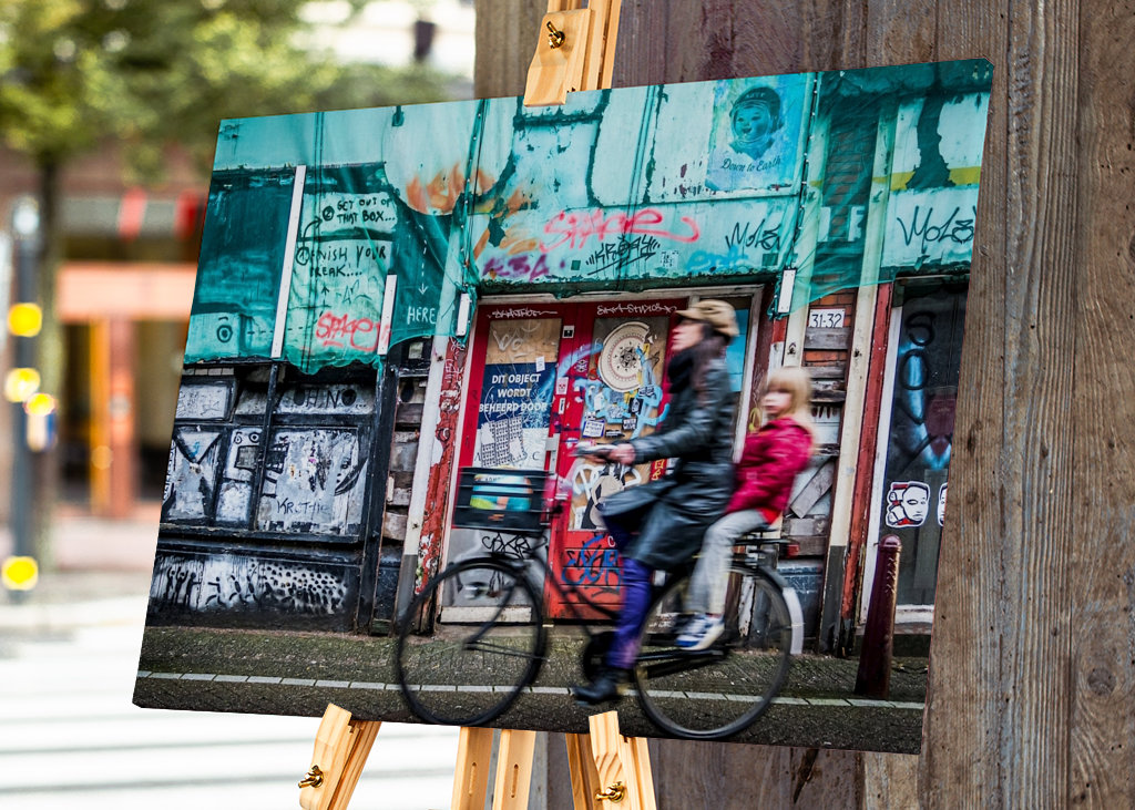 Graffiti i Amsterdam