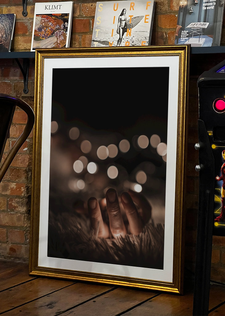 Lassen Sie ein Licht an