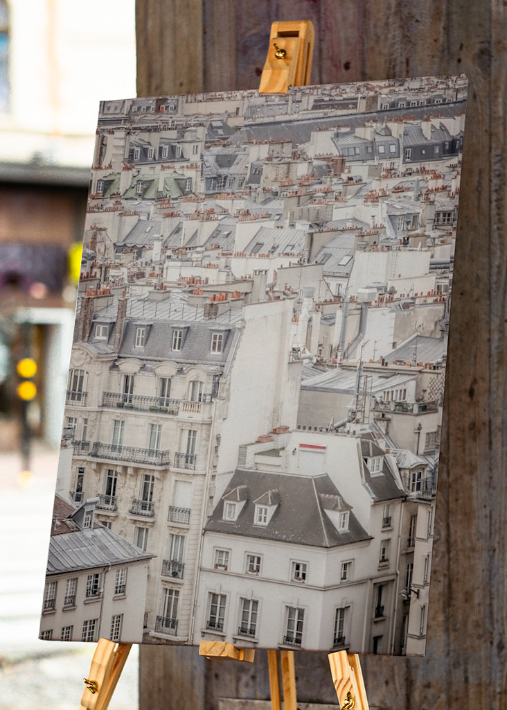 Střechy ve čtvrti Paříž