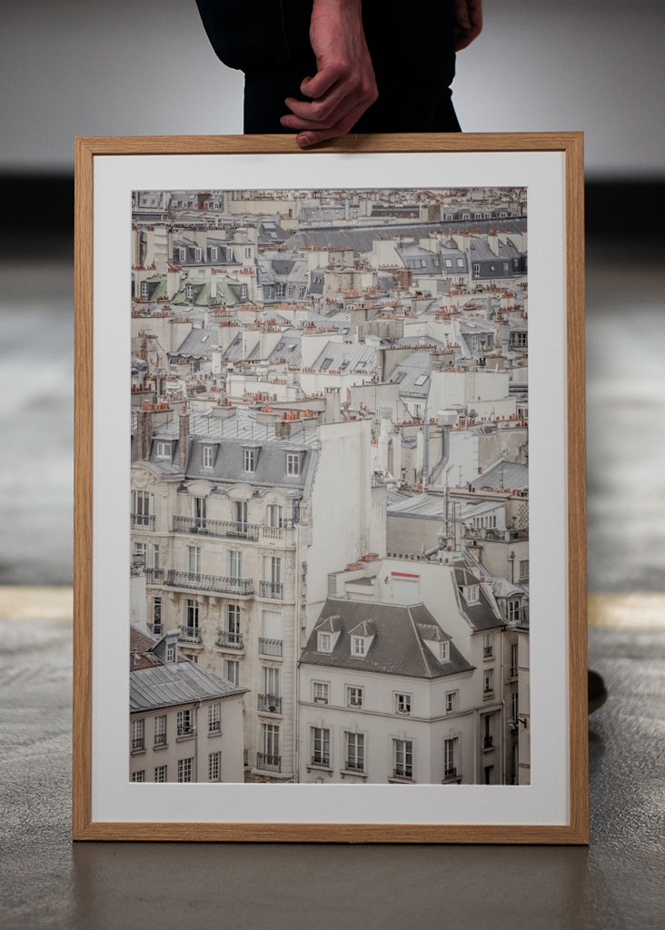 Střechy ve čtvrti Paříž