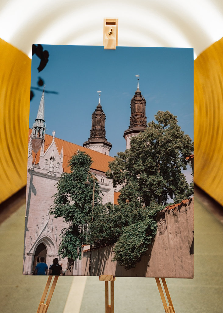 Cathedral in the center