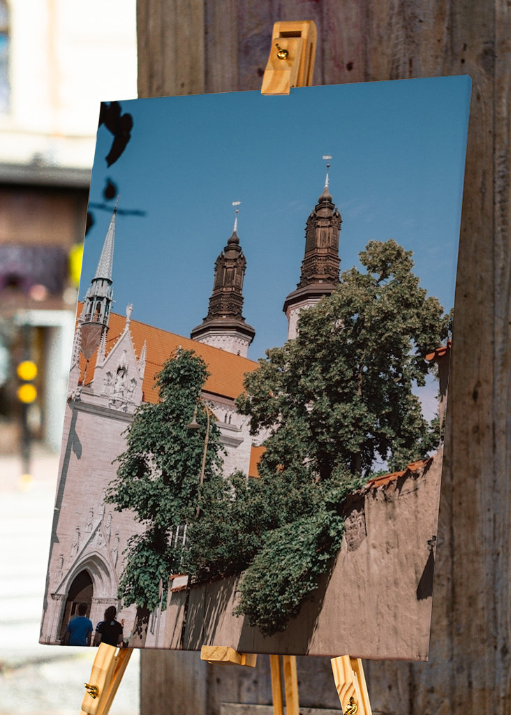 Cathedral in the center