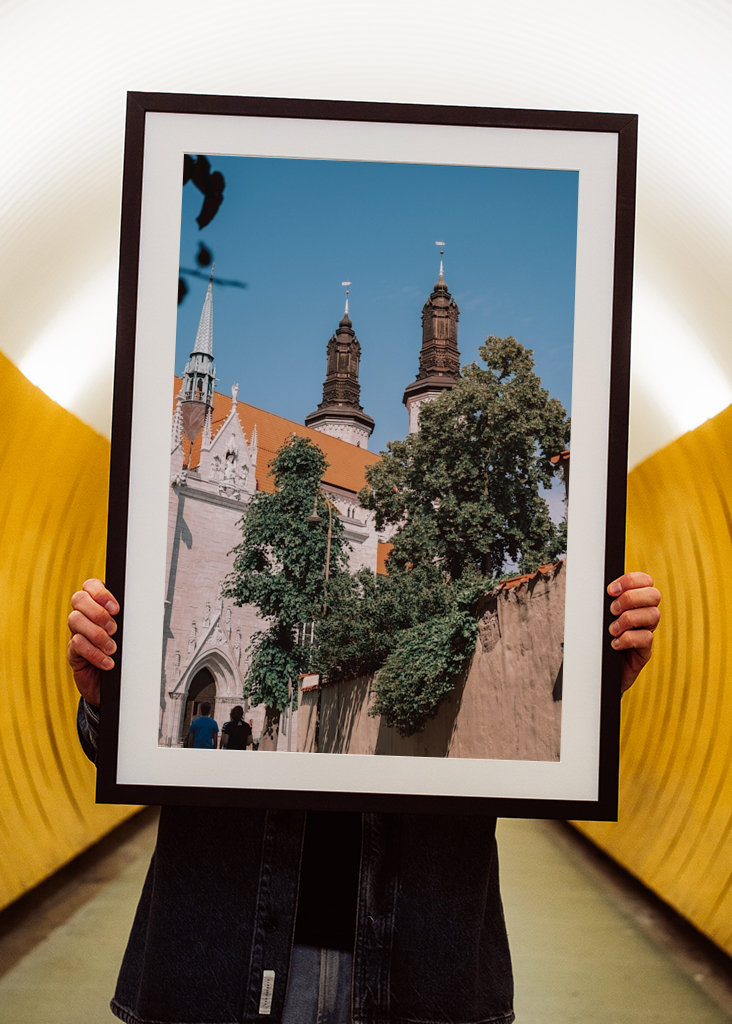 Cathedral in the center