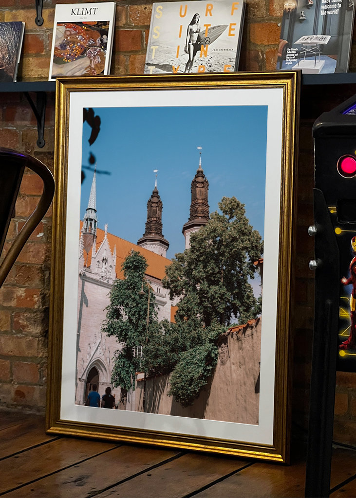 Cathedral in the center