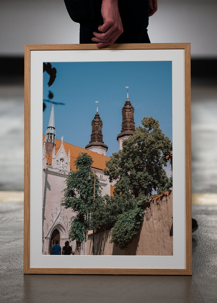 Cathedral in the center