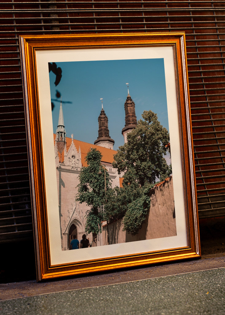 Cathedral in the center