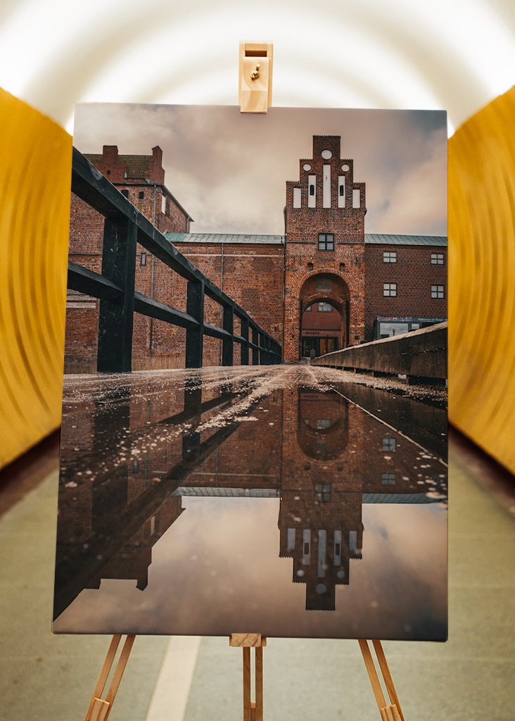 Refleksion over Malmøhus Slot