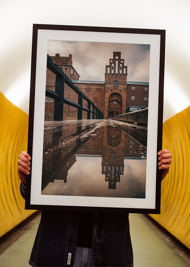 Refleksion over Malmøhus Slot