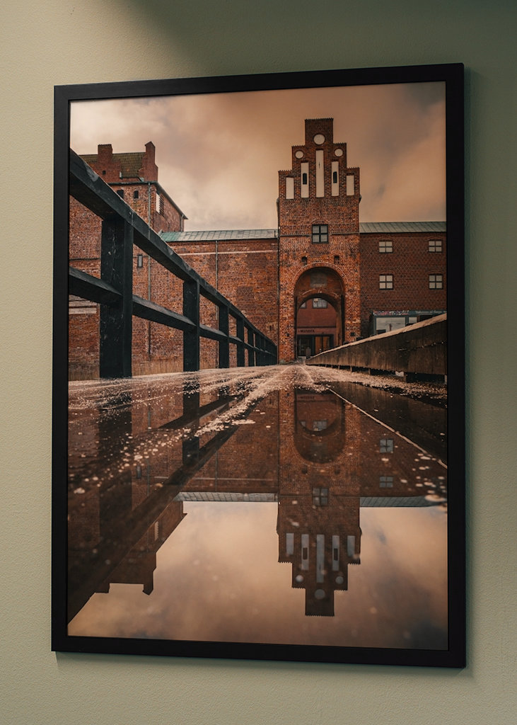 Refleksion over Malmøhus Slot