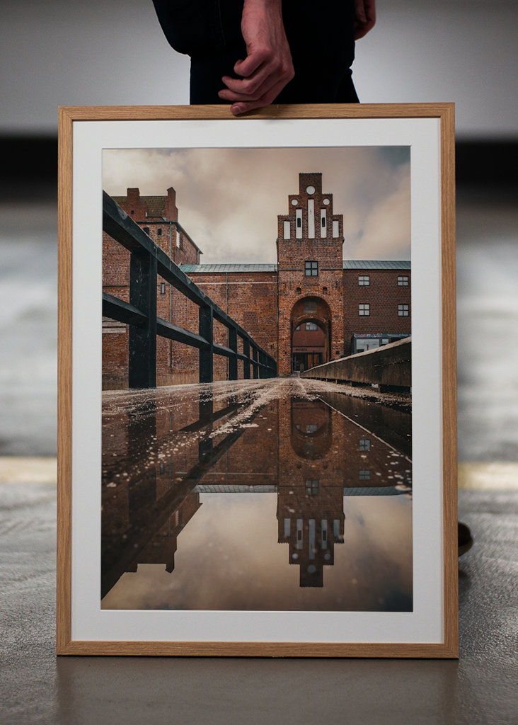 Refleksion over Malmøhus Slot