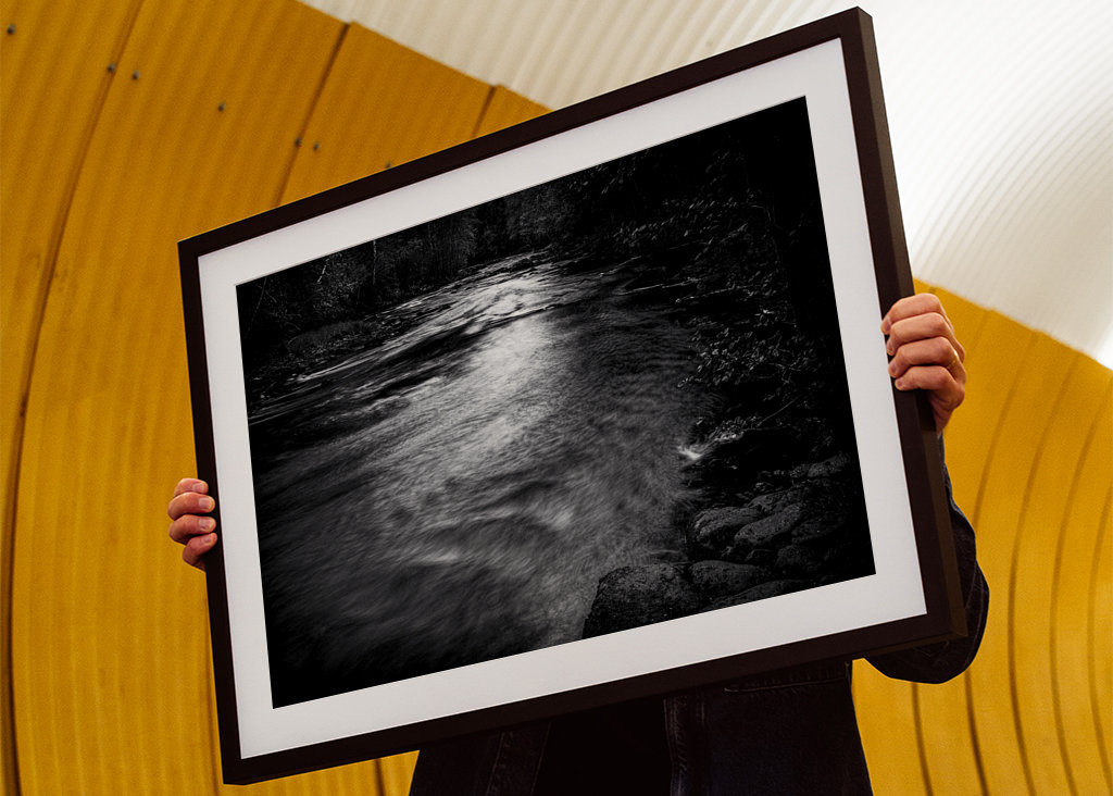 Woda przepływa przez las 4