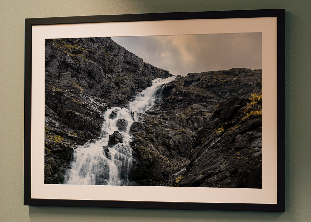Norwegischer Wasserfall