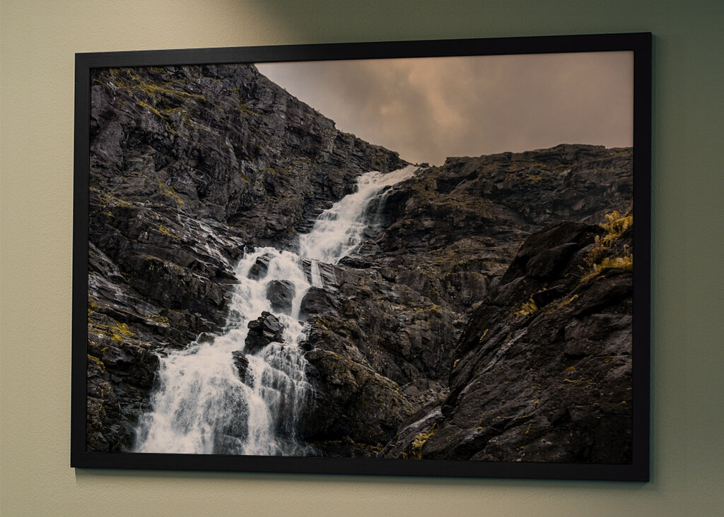 Norwegischer Wasserfall