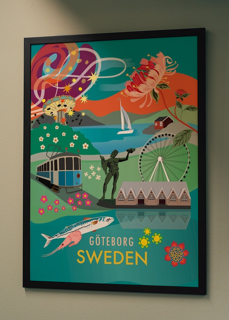 Cityposter GÖTEBORG