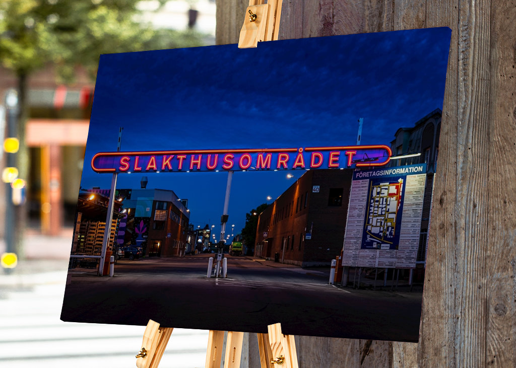 Abattoir area Stockholm