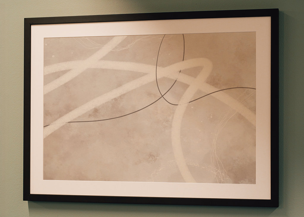 Lignes abstraites Beige No2