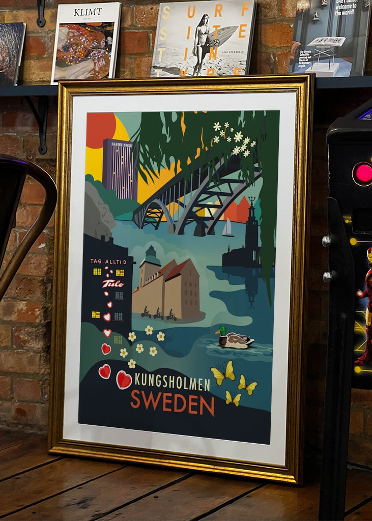 Cityposter KUNGSHOLMEN