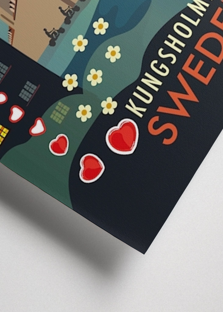 Cityposter KUNGSHOLMEN