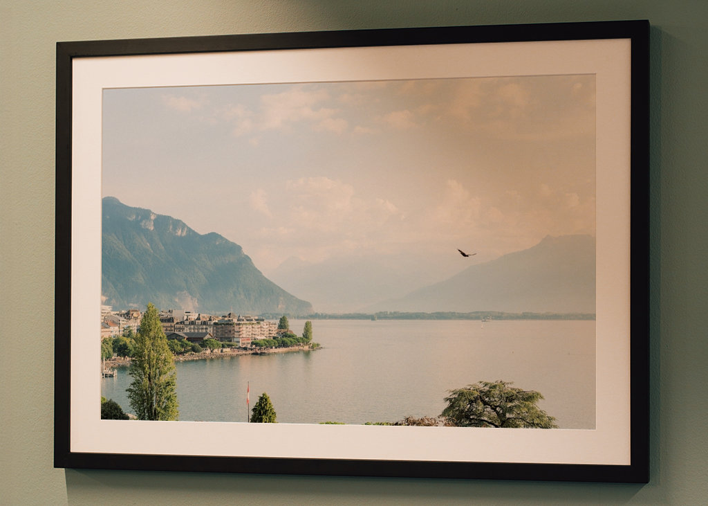 Dreamy Lake with Mountains