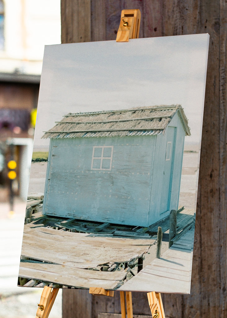 Starý Modrý rybářský dům