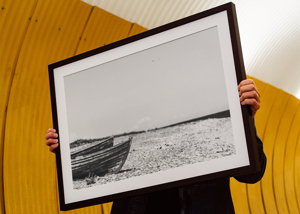 Resting fishing boats