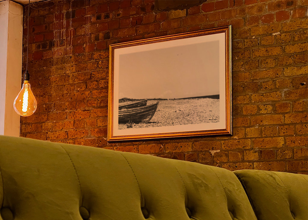 Resting fishing boats