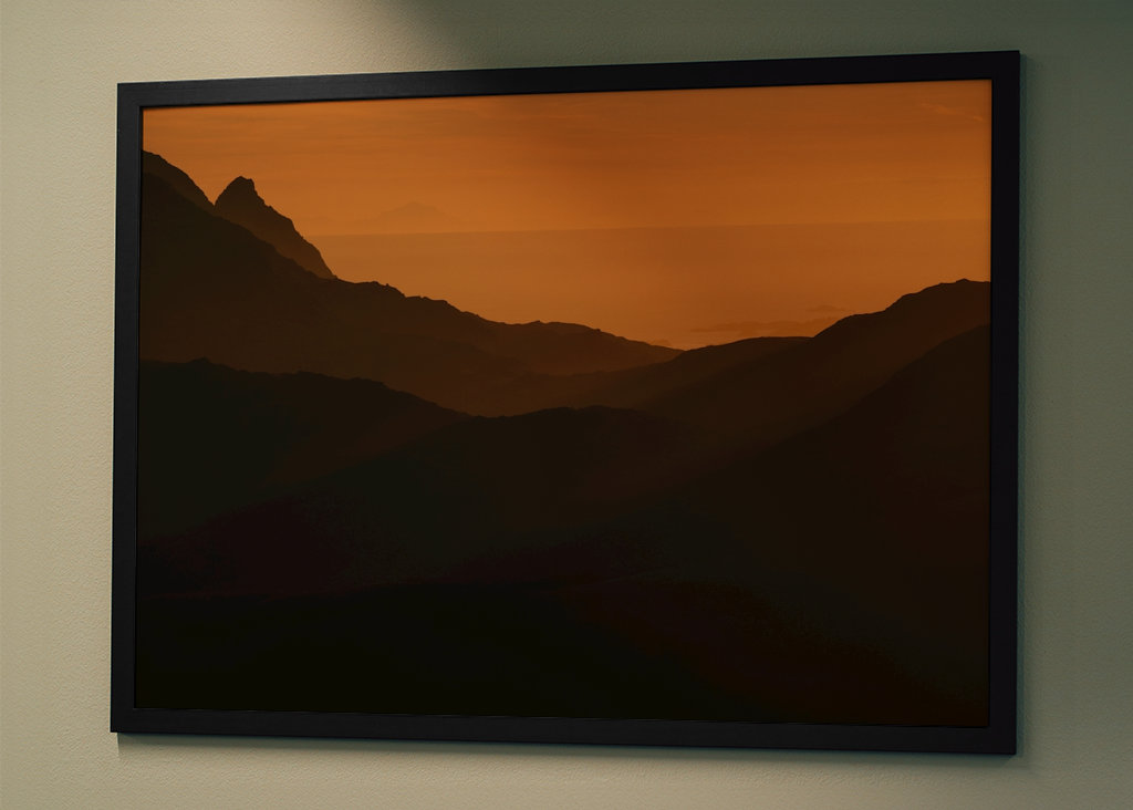 Tramonto alle Isole Lofoten