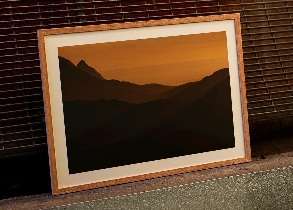 Tramonto alle Isole Lofoten