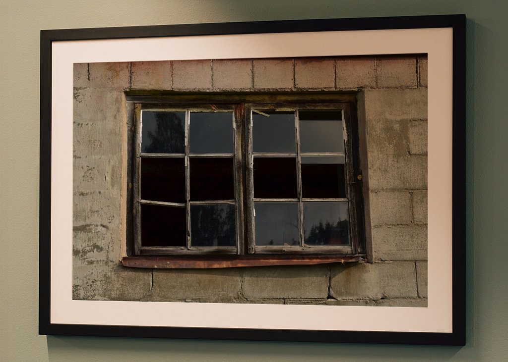 Gammelt vindue