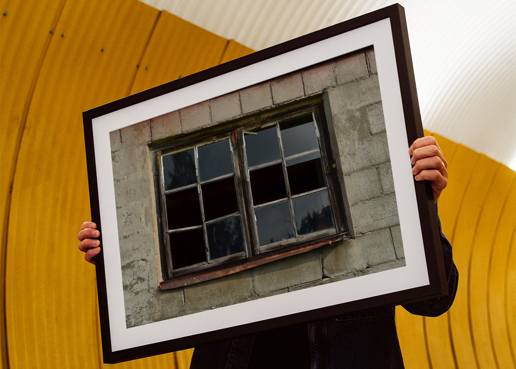 Gammelt vindue