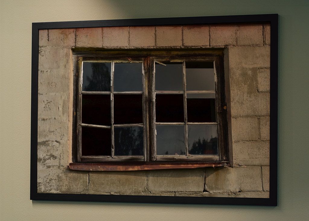 Gammelt vindue