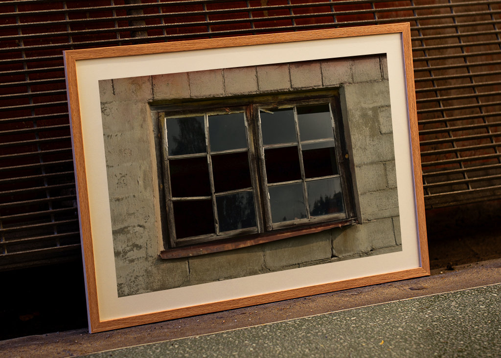 Gammelt vindue