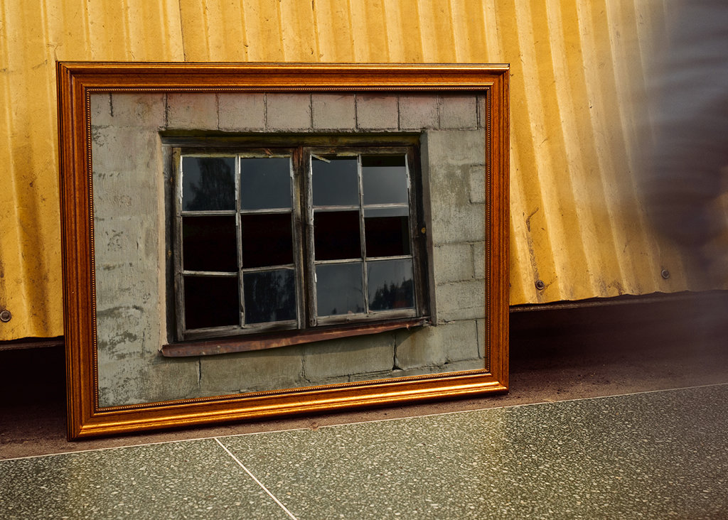 Gammelt vindue