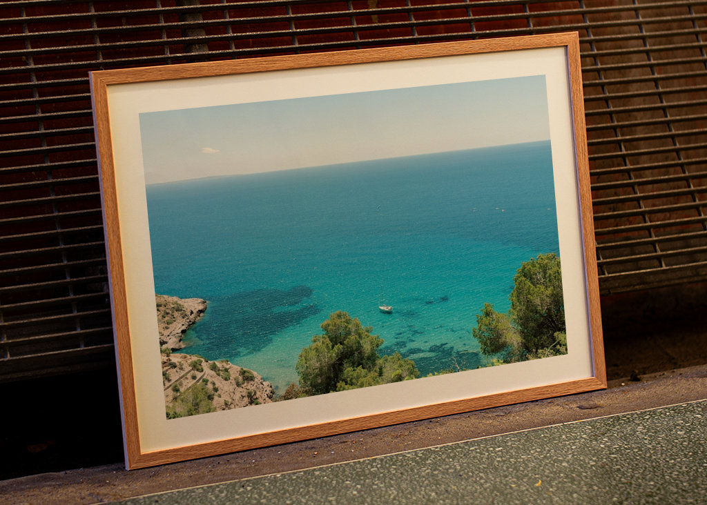 Modrý oceán na Ibize