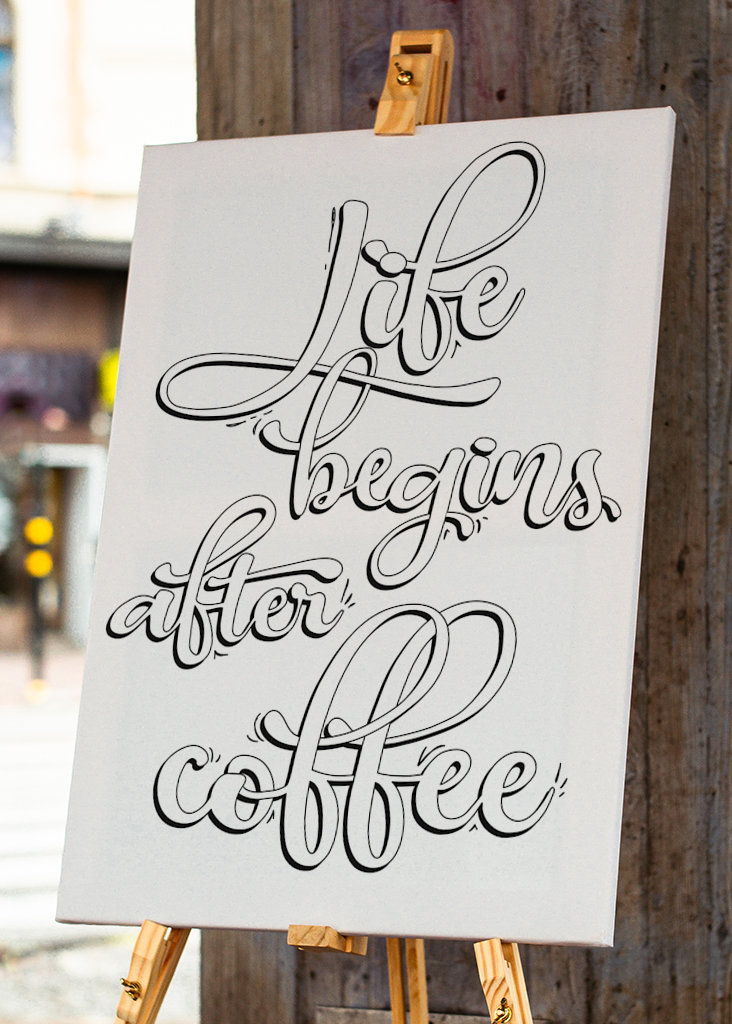 Elämä alkaa kahvin jälkeen