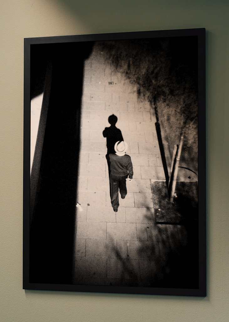 Der Mann auf der Straße