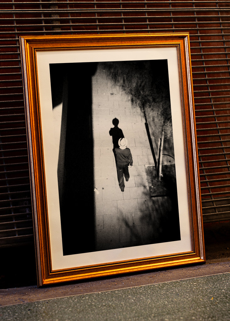 Der Mann auf der Straße