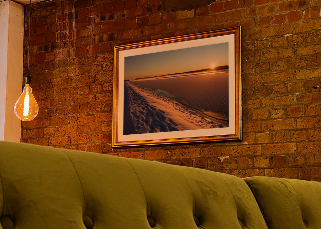 Západ slunce nad Byskefjärdenem