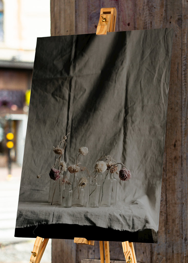 Tørkede blomster I.