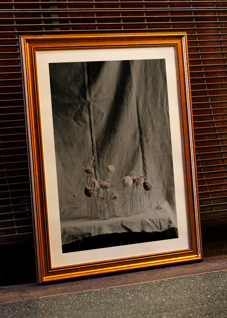 Tørkede blomster I.