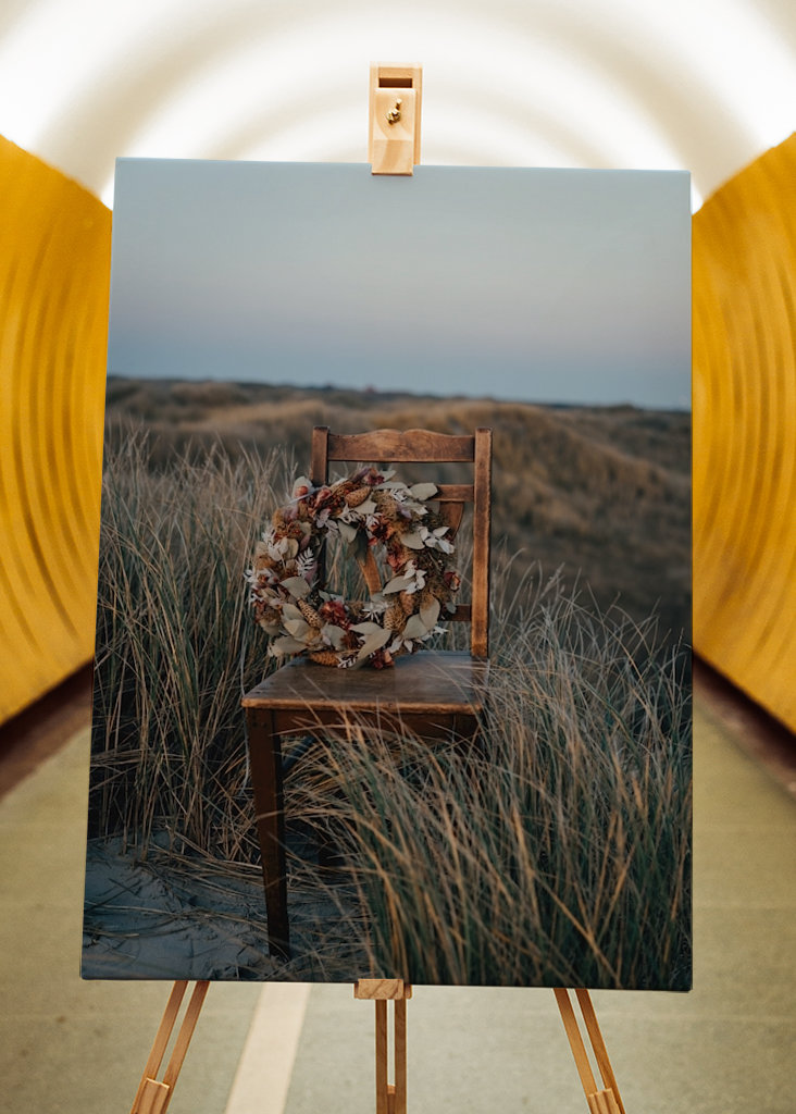 Chair in the dunes