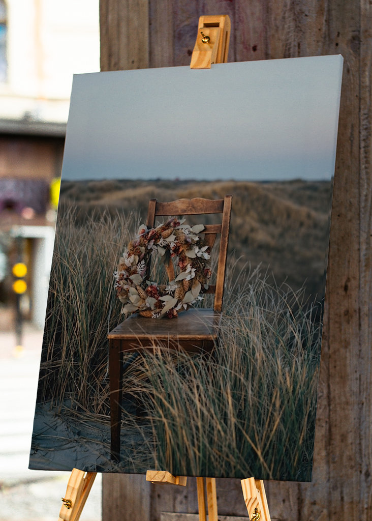 Chair in the dunes